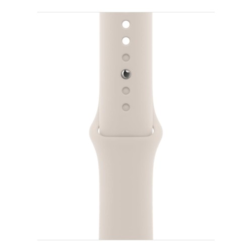Apple Watch SE (2022), 40 мм корпус из алюминия серебристого цвета, спортивный ремешок «сияющая звезда»