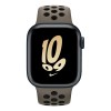 Apple Watch Nike Series 8, 41 мм корпус из алюминия цвета «тёмная ночь», спортивный ремешок Nike цвета «Olive Grey/Black»